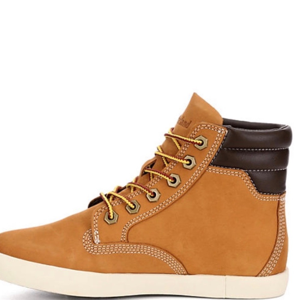 Timberland Tan Lace Up Sneaker Boots